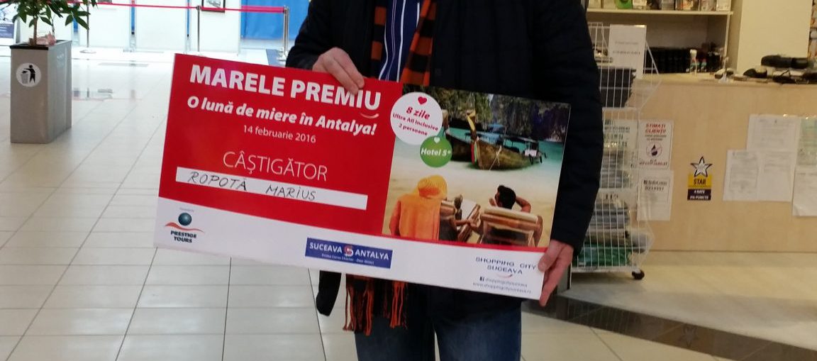 Campania „Câştigă o ”lună de miere” în Antalya!” și-a desemnat câștigătorul