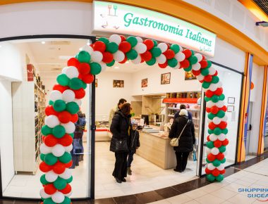 NOU! Gastronomia Italiana în Shopping City Suceava