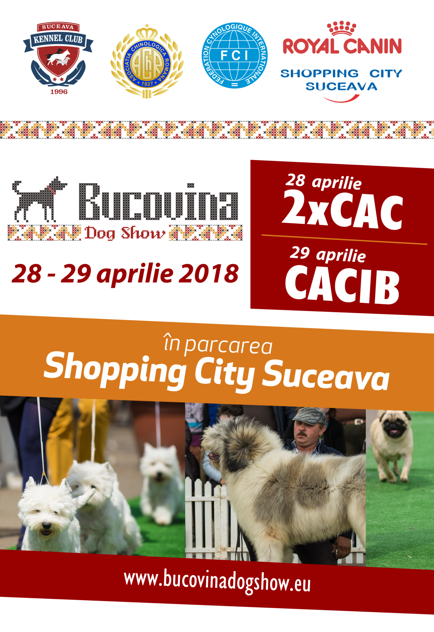 Bucovina Dog Show, în parcarea Shopping City Suceava