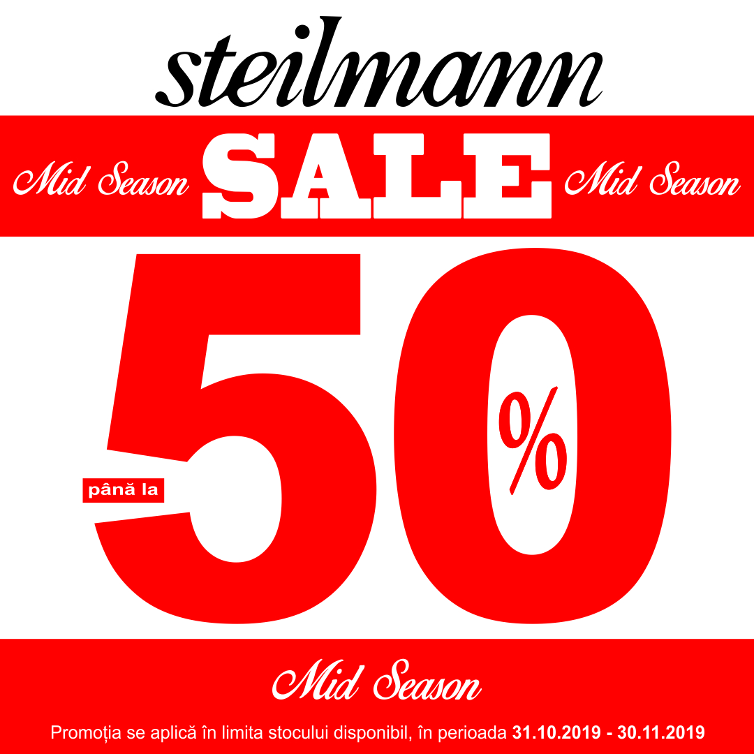 STEILMANN – Mid Season SALE – până la 50 %
