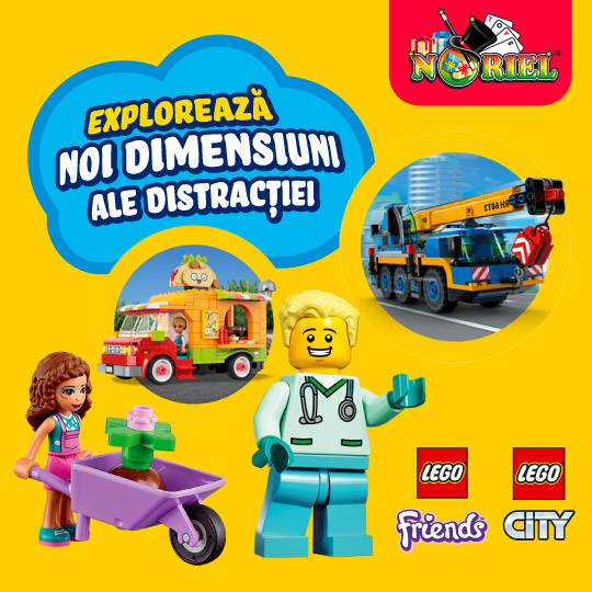 Descopera noile seturi de constructie Lego Friends si Lego City