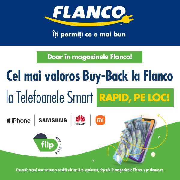 Doar în magazinul Flanco ai cel mai valoros Buy-Back la telefoanele Smart