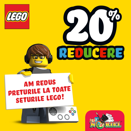 Prețuri reduse la toate seturile LEGO!