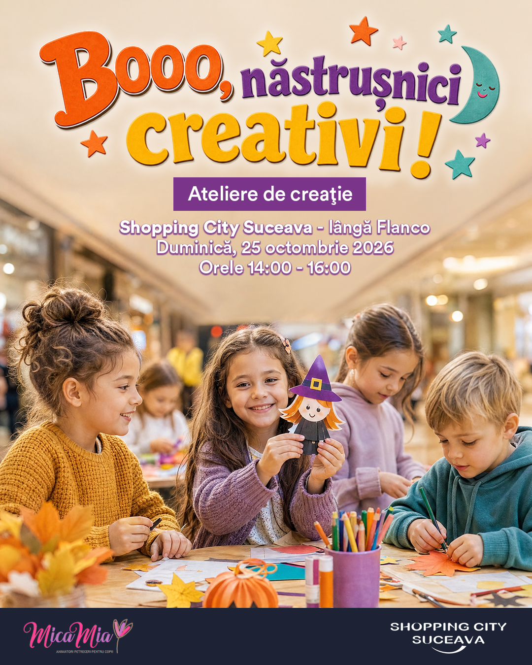 Boo, năstrușnici creativi!